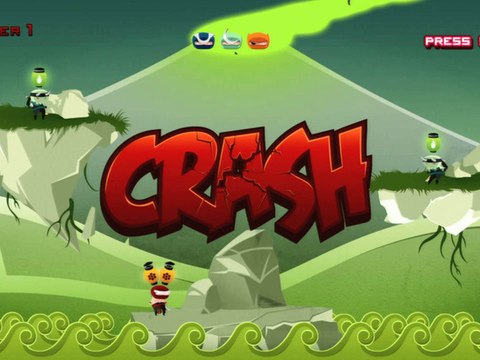 CGRundertow NINJA CRASH for Xbox 360 Video Game Review