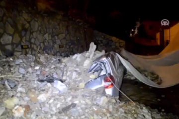 Bodrum'da su taşkını