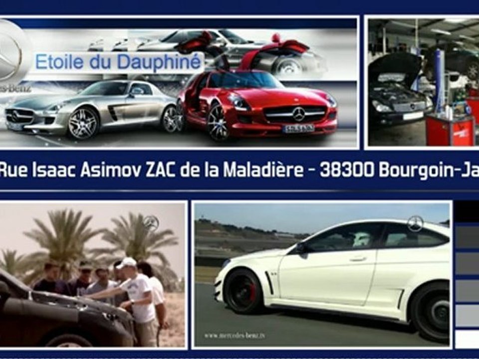 MERCEDES ETOILE DU DAUPHINE SUR MADE IN TV
