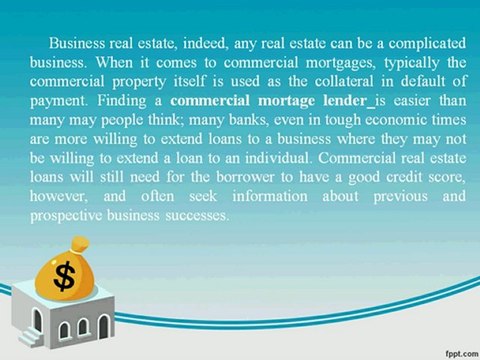 Preparing for Commercial Real Estate Loans from a Commercial Mortgage Lender