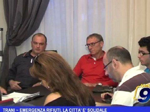 Trani | Emergenza rifiuti, la città e' solidale