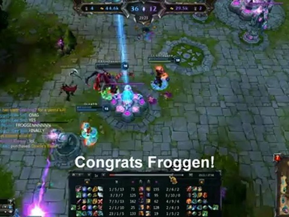 Toujours Froggen, toujours Lee Sin - League of legends