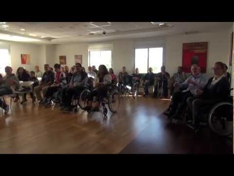 Gricignano (CE) - Corpora, corso di sci per disabili (18.10.12)