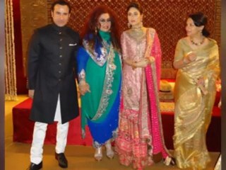 Saif Ali Khan & Kareena Kapoor's DELHI WEDDING RECEPTION