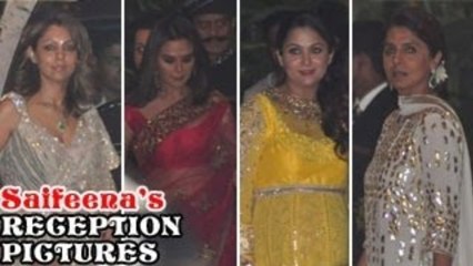 Kareena Kapoor & Saif Ali Khan's EXCLUSIVE WEDDING RECEPTION