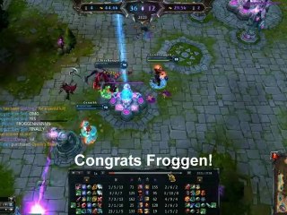 Toujours Froggen, toujours Lee Sin - League of legends