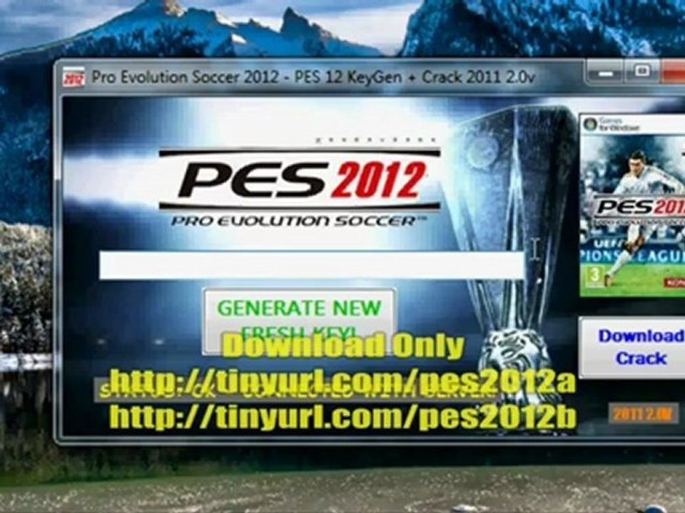 Pro Evolution Soccer 2012 - PES 12 KeyGen + Crack 2012 2.0v