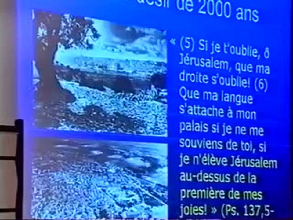 conférence sur le conflit en Israel 1