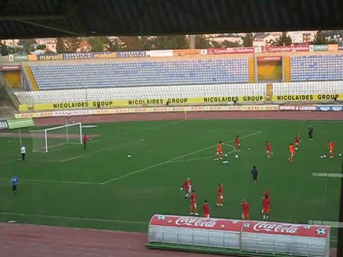 ΑΕΚ-Αγία Νάπα (προθέρμανση 1)