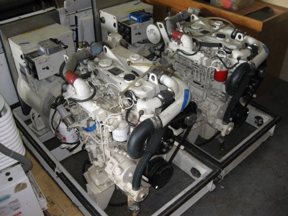 Westerbeke Marine Generators. Diesel Generators. Generators For Sale. 55kw Genset.