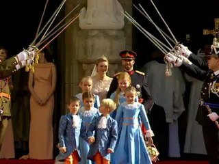 Europe's royals attend lavish wedding in Luxembourg