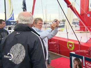 Les images de l'inauguration du village du Vendée Globe aux Sables d'Olonne