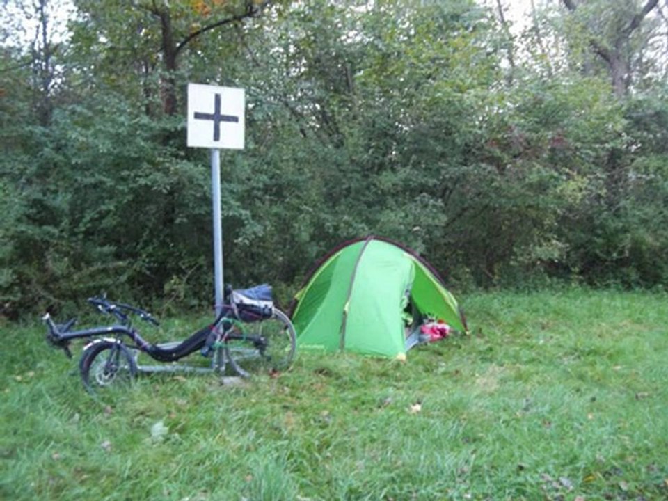promenade le long du Rhin  Octobre 2012