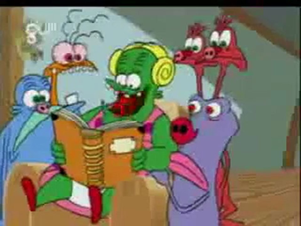 zinzins de l'espace, trotro, mickey mouse, oggy et les cafard,s, belly dancer