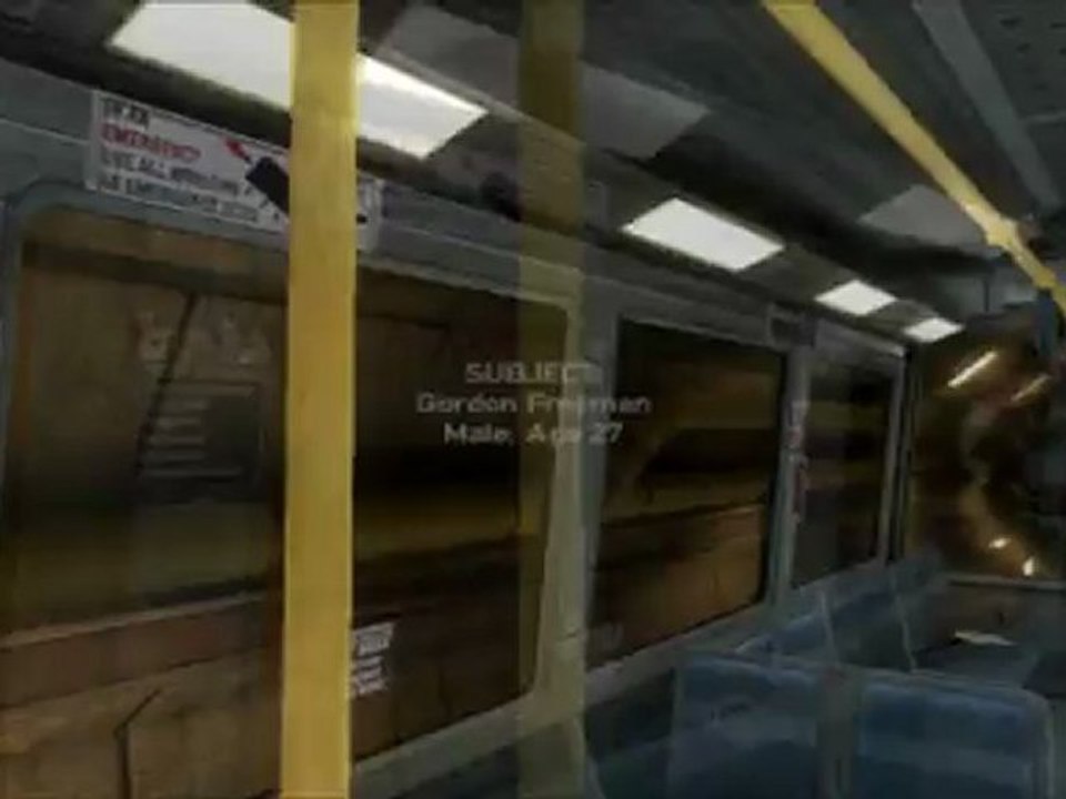 Black Mesa Source Walkthrough 1 : La tram de transport