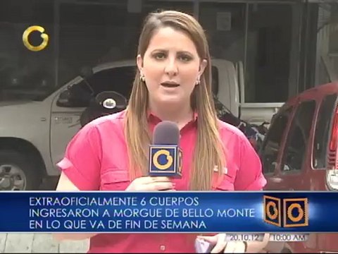 Extraoficial: 316 cadáveres han sido ingresados a la morgue de Bello Monte en lo que va del mes de octubre