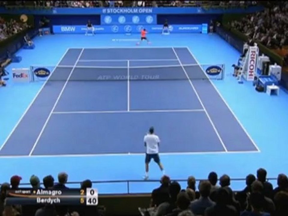 Stockholm: berdych rauscht ins endspiel - almagro ohne chance