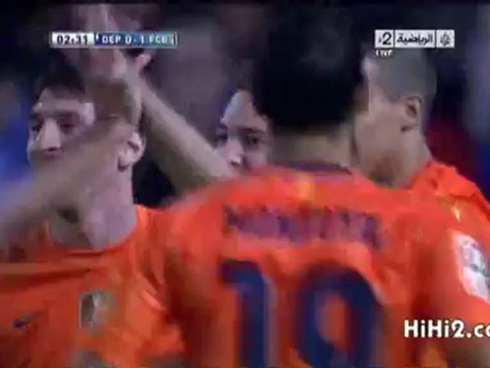 هدف برشلونة الأول