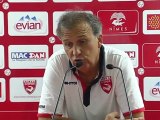 Conférence de presse Nîmes Olympique - Le Mans FC : Victor ZVUNKA (NIMES) - Denis ZANKO (LEMANS) - saison 2012/2013