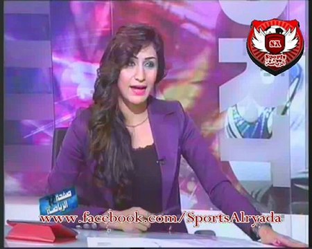 حوار الاعلاميه هبه ماهر فى صفحه الرياضه مع الكابتن رمضان السيد