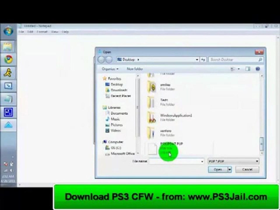 Sony Playstation 3 Jailbreak 4.25 CFW [PS3UPDAT.PUP] (FREE Download) ,