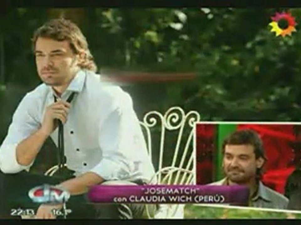 Pedro en Sábado Show Cámara Sorpresa a Claudia Wich - 20 de Octubre