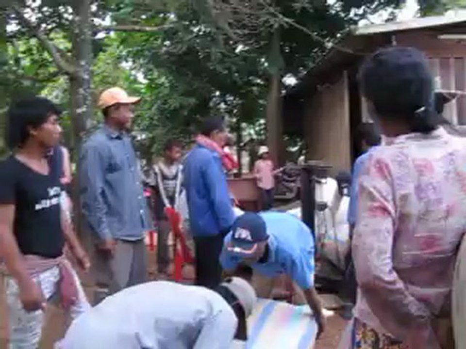 Distribution du riz