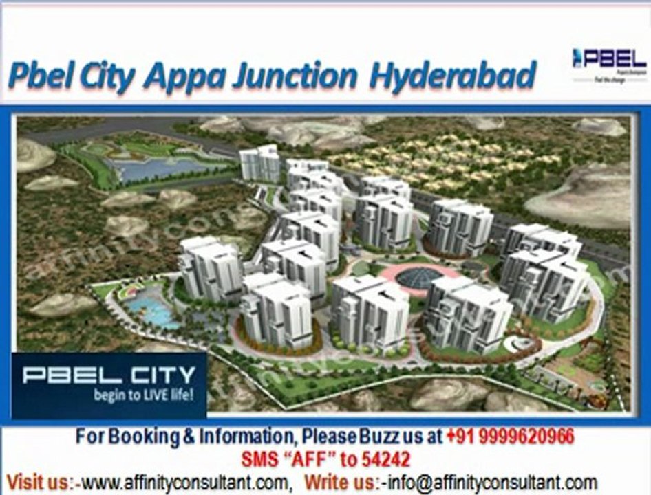 PBEL City New Launch Tower Argentum @09999620966 Appa Junction Hyderabad
