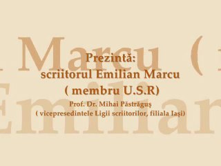 Lansarea volumului  „Obsesia deşertului”,Valentina Becart,Prezintă:Emilian Marcu şi Mihai Păstrăguş