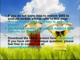 SMS Backup & Restore For Android Backup Text Messages