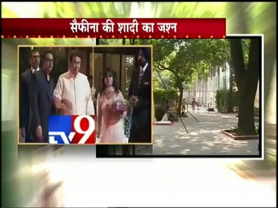 Saif-Kareena's Wedding Reception in Delhi-TV9
