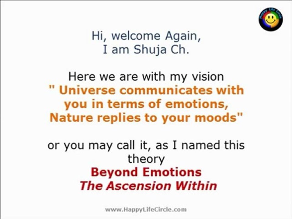 Beyond Emotions - Premise