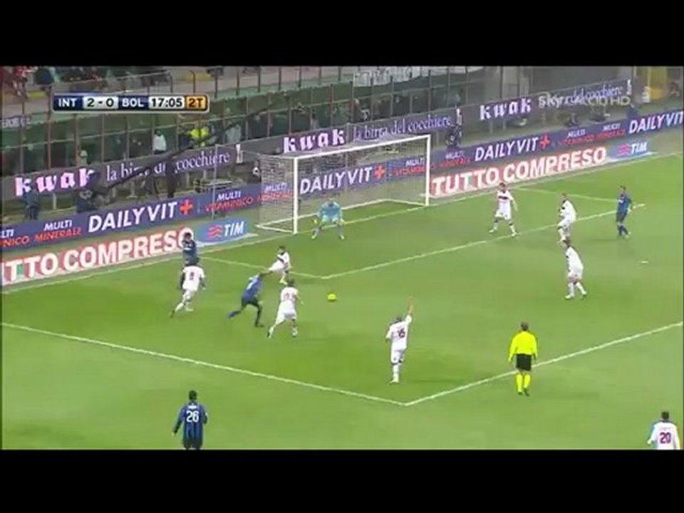 Samuel Eto'o's 59 goals for Inter Milan (6 preseason)