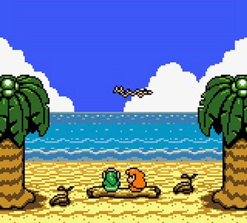 Zelda Link's Awakening [P-6] "Sous la cascade"