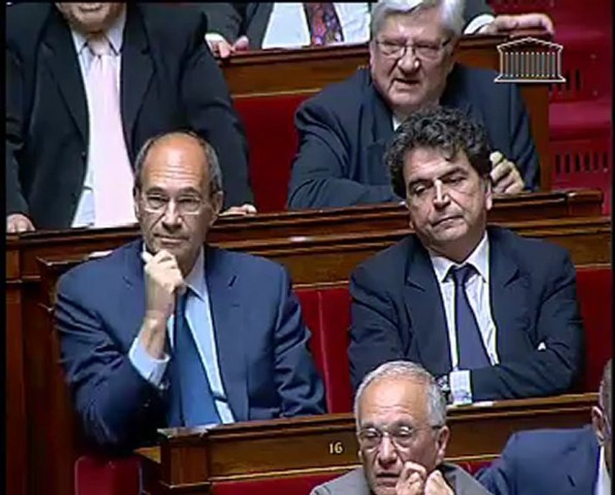 Eric Woerth 11juillet 2012 Questions au Gouvernement