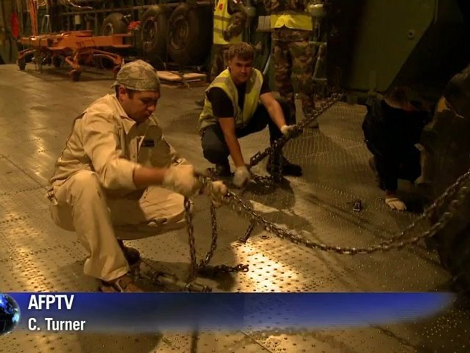 French tackle logistics of Afghan departure