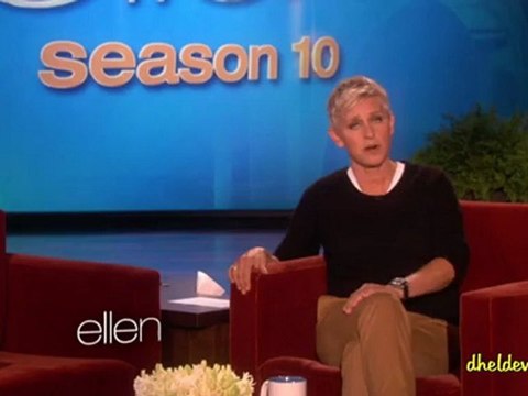 Jennifer Aniston on The Ellen DeGeneres Show Seasons 10 Promo (Outtakes)