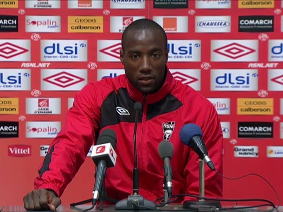 Conférence de presse AS Nancy Lorraine - FC Sochaux-Montbéliard : Jean  FERNANDEZ (ASNL) - Eric HELY (FCSM) - saison 2012/2013