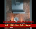 SPECIAL DISCOUNT 48 Wall Mount Chimney Hood with Multiple Exterior/In-Line Blower Options Blue LCD Display 4 Halogen Lamps 4-Speed Push Button Control and Dishwasher Safe Mesh Filters