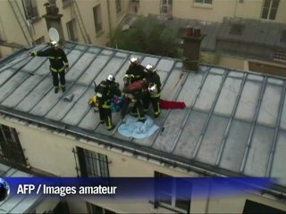 Un incendie fait une dizaine de blessés dont deux graves à Paris