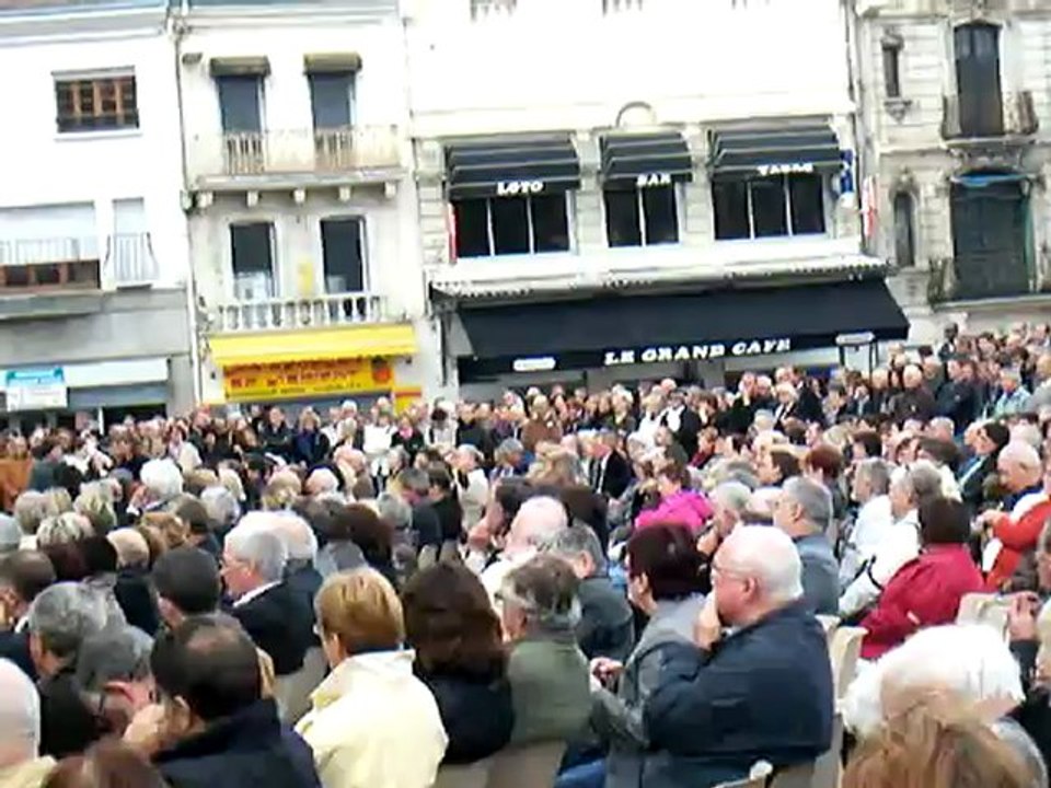 Discours de Christian Cazade