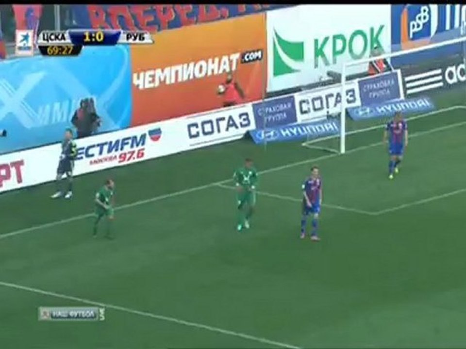 ЦСКА - Рубин 2 тайм