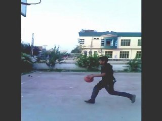 Basketball layup shot by Ahmed Mujtaba