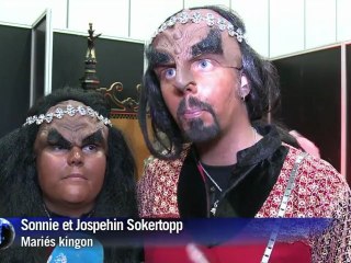 Londres: mariage intergalactique et stars au salon Star Strek