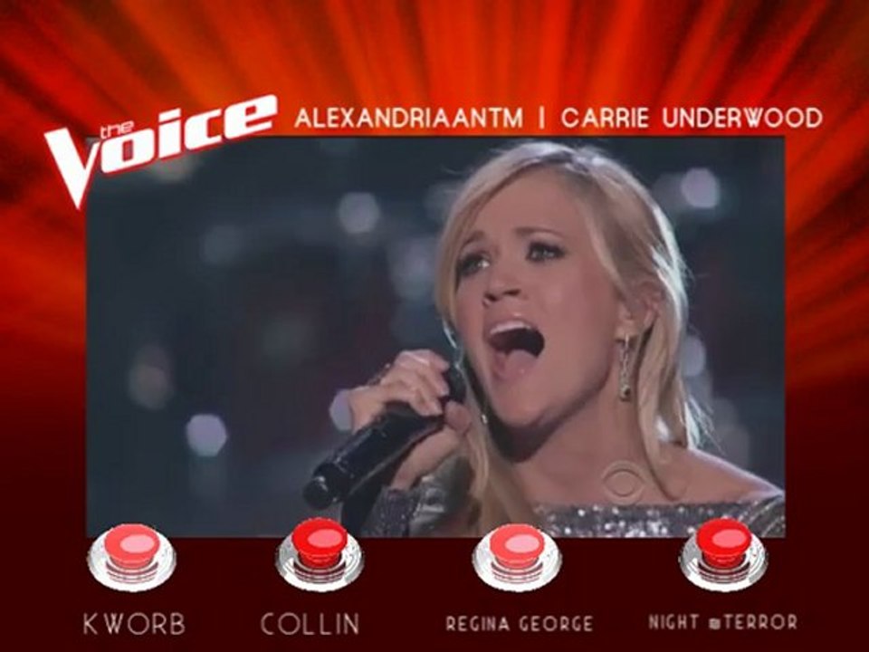 The Voice Of ATRL - Blind Auditions - Carrie Underwood