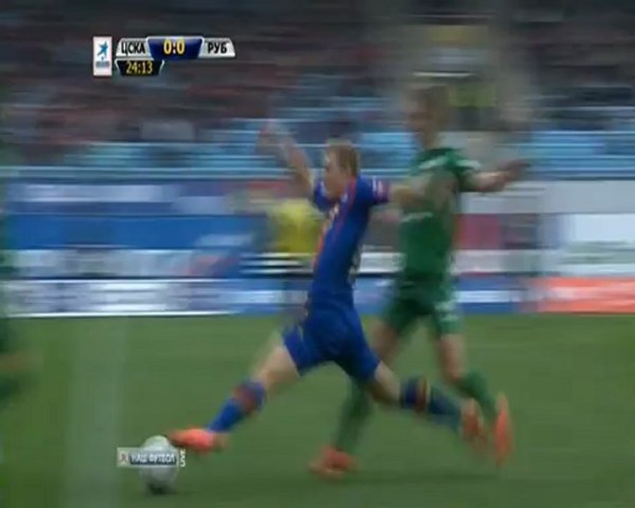 ЦСКА - Рубин 12 тур 2012,1 тайм