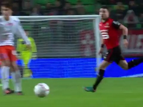But Mevlut ERDING (52ème) - Stade Rennais FC - Montpellier Hérault SC (2-1) - saison 2012/2013