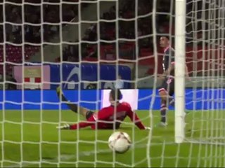 But Emmanuel RIVIERE (44ème) - Evian TG FC - Toulouse FC (0-4) - saison 2012/2013