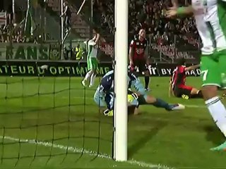 But BRANDAO (75ème) - OGC Nice - AS Saint-Etienne (1-1) - saison 2012/2013