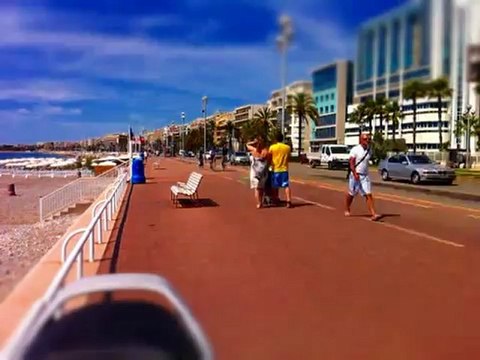 Tilt shift promenade des anglais - Nice